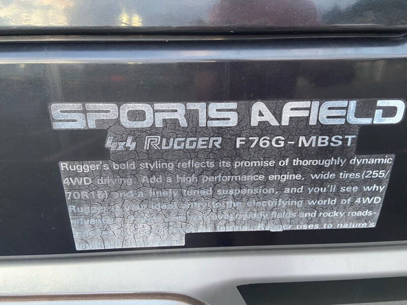 1991 Daihatsu Rugger Rocky Taft Fourtrak