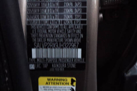 2018 Land Rover Range Rover Evoque SE