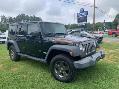 2010 Jeep Wrangler Unlimited for sale at Lakeside Auto Mart in Elizabethtown KY