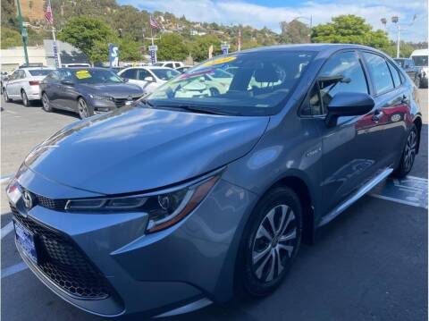 2020 Toyota Corolla Hybrid for sale at AutoDeals in Hayward CA