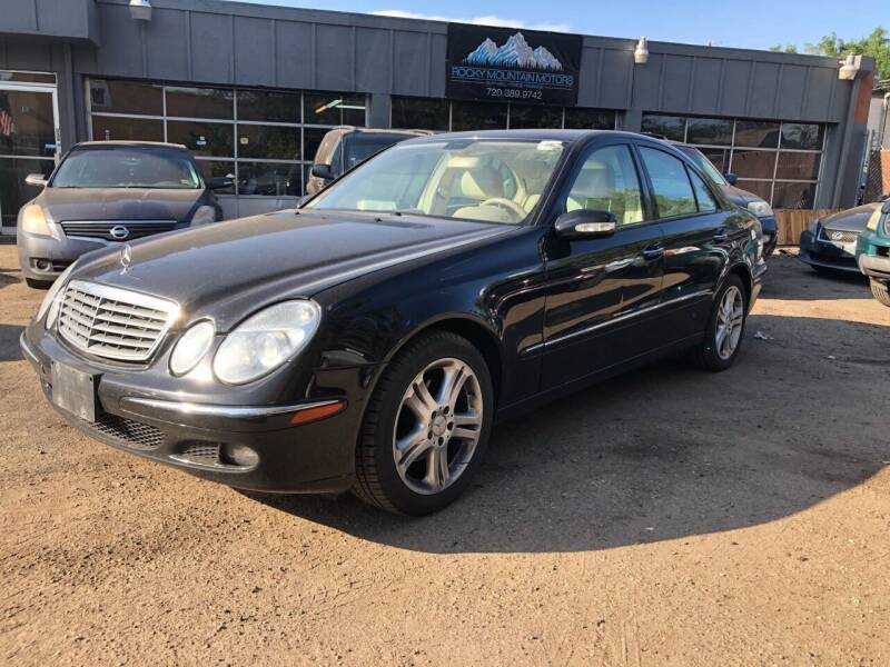 2006 Mercedes-Benz E-Class for sale at Rocky Mountain Motors LTD in Englewood CO