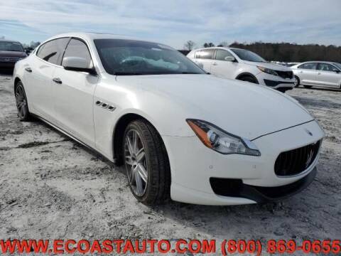 2015 Maserati Quattroporte for sale at East Coast Auto Source Inc. in Bedford VA