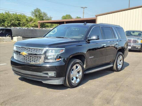 2017 Chevrolet Tahoe for sale at HALLER WHOLESALE AUTO in El Reno OK