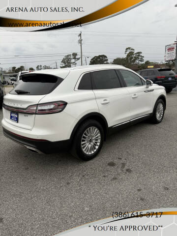 2020 Lincoln Nautilus for sale at ARENA AUTO SALES,  INC. in Holly Hill FL