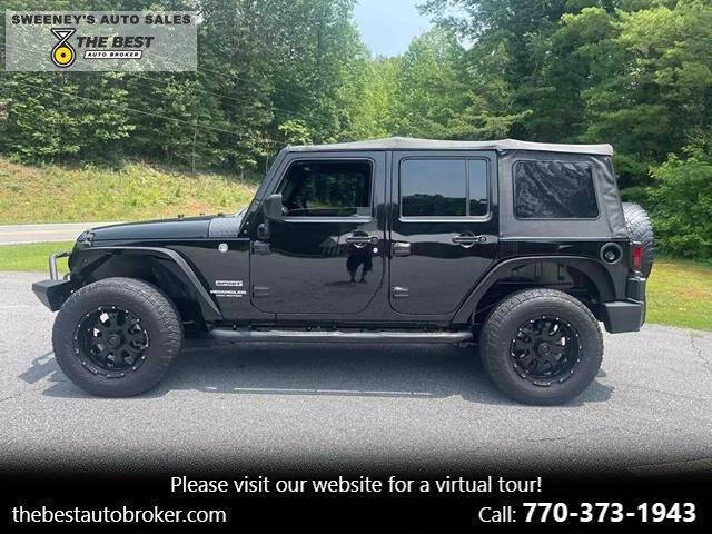 2017 Jeep Wrangler Unlimited for sale at Sweeney S Auto Sales The Best Auto Broker in Alpharetta, GA