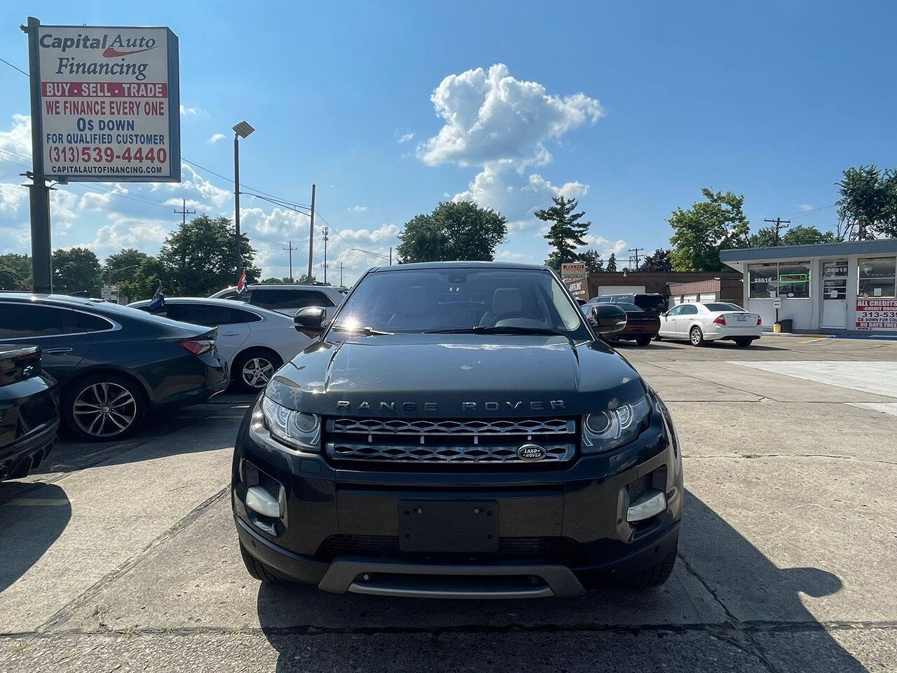 2013 Land Rover Range Rover Evoque for sale at Capital Auto Financing in Redford, MI