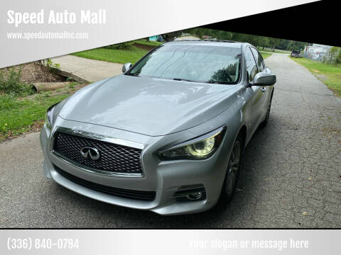 2015 Infiniti Q50 for sale at Speed Auto Mall in Greensboro NC