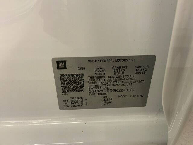 2019 Chevrolet Silverado 1500 LT