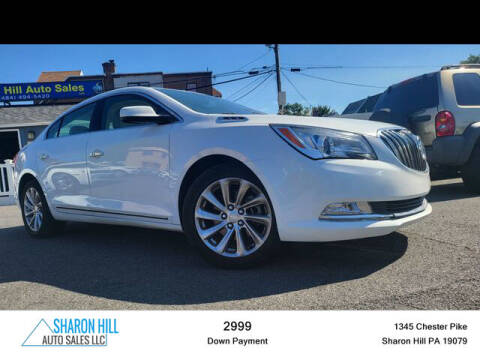 2014 Buick LaCrosse for sale at Sharon Hill Auto Sales LLC in Sharon Hill PA
