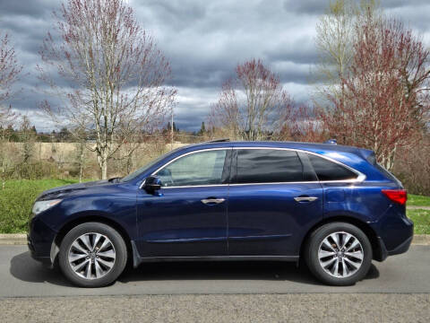 2016 Acura MDX for sale at CLEAR CHOICE AUTOMOTIVE in Milwaukie OR