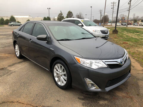 2012 Toyota Camry Hybrid for sale at Haynes Auto Sales Inc in Anderson SC