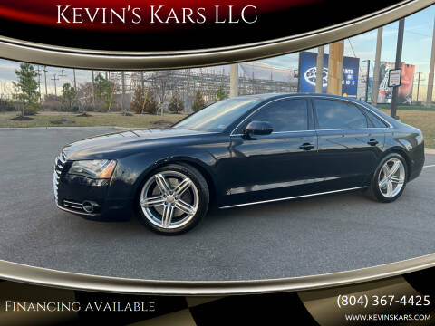 2013 Audi A8 L for sale at Kevin's Kars LLC in Richmond VA