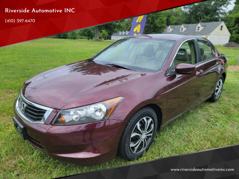 2009 Honda Accord for sale at Riverside Automotive INC in Aberdeen MD