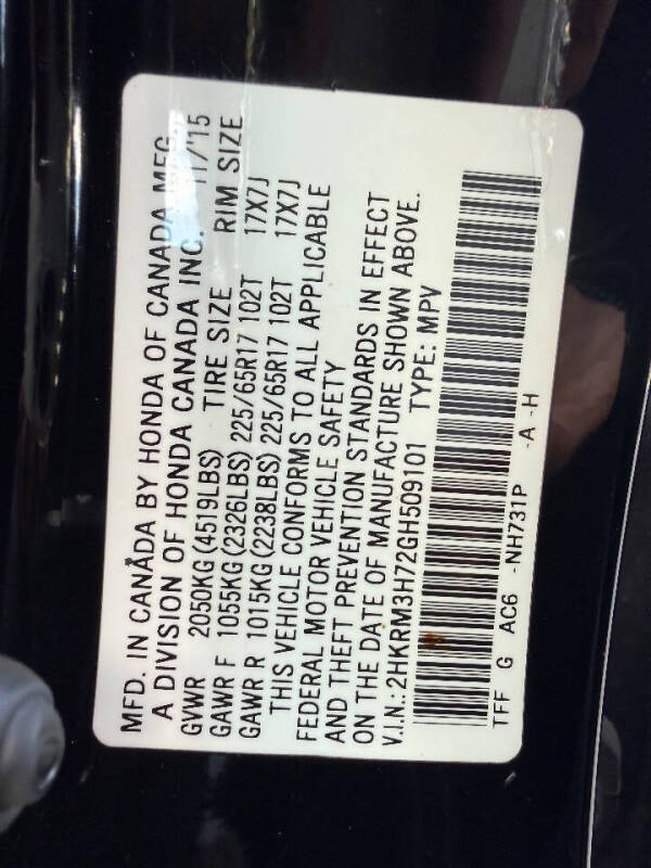 2016 Honda CR-V EX-L