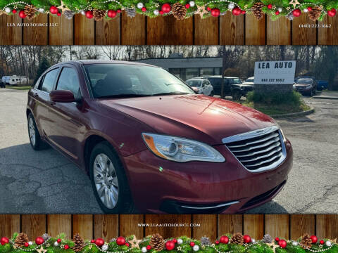 2014 Chrysler 200 for sale at LEA Auto Source LLC in Ashtabula OH