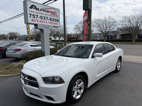 2014 Dodge Charger for sale at AutoPro Virginia LLC in Virginia Beach VA