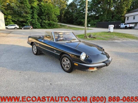 1990 Alfa Romeo Spider for sale at East Coast Auto Source Inc. in Bedford VA