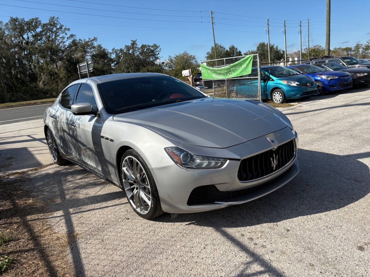 2014 Maserati Ghibli for sale at Hobgood Auto Sales in Land O Lakes, FL