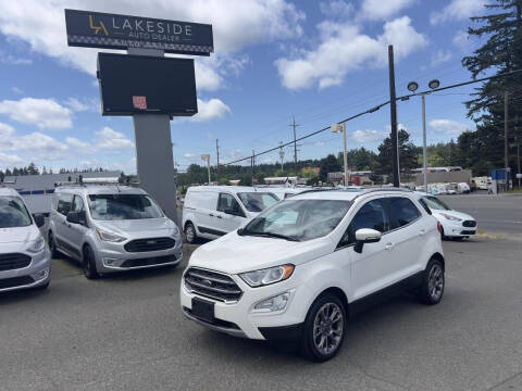 2018 Ford EcoSport for sale at Lakeside Auto in Lynnwood WA