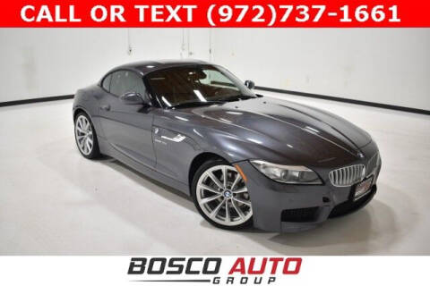 2016 BMW Z4 for sale at Bosco Auto Group in Flower Mound TX