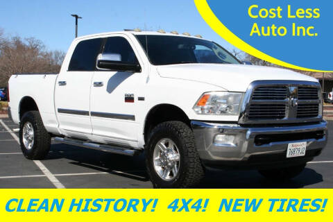 2010 Dodge Ram 2500 for sale at Cost Less Auto Inc. in Rocklin CA