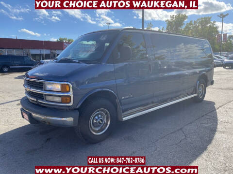 1999 Chevrolet Express Passenger for sale at Your Choice Autos - Waukegan in Waukegan IL