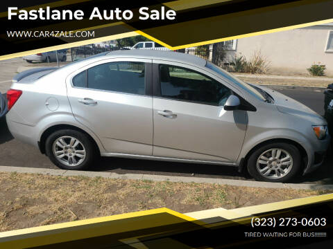 2012 Chevrolet Sonic for sale at Fastlane Auto Sale in Los Angeles CA