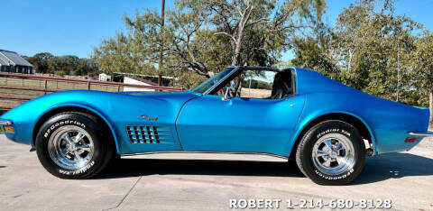 1970 Chevrolet Corvette for sale at Mr. Old Car in Dallas TX