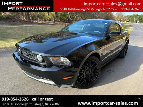 2012 Ford Mustang for sale at Import Performance Sales in Raleigh NC