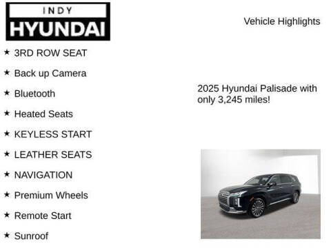 2025 Hyundai Palisade Calligraphy