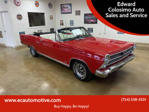 1966 Ford Fairlane 500 for sale at Edward Colosimo Auto Sales and Service in Evans City PA