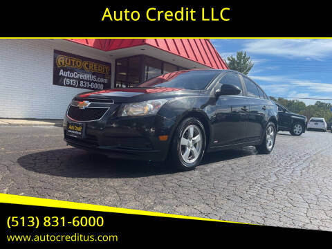 2014 Chevrolet Cruze for sale at Auto Credit LLC in Milford OH