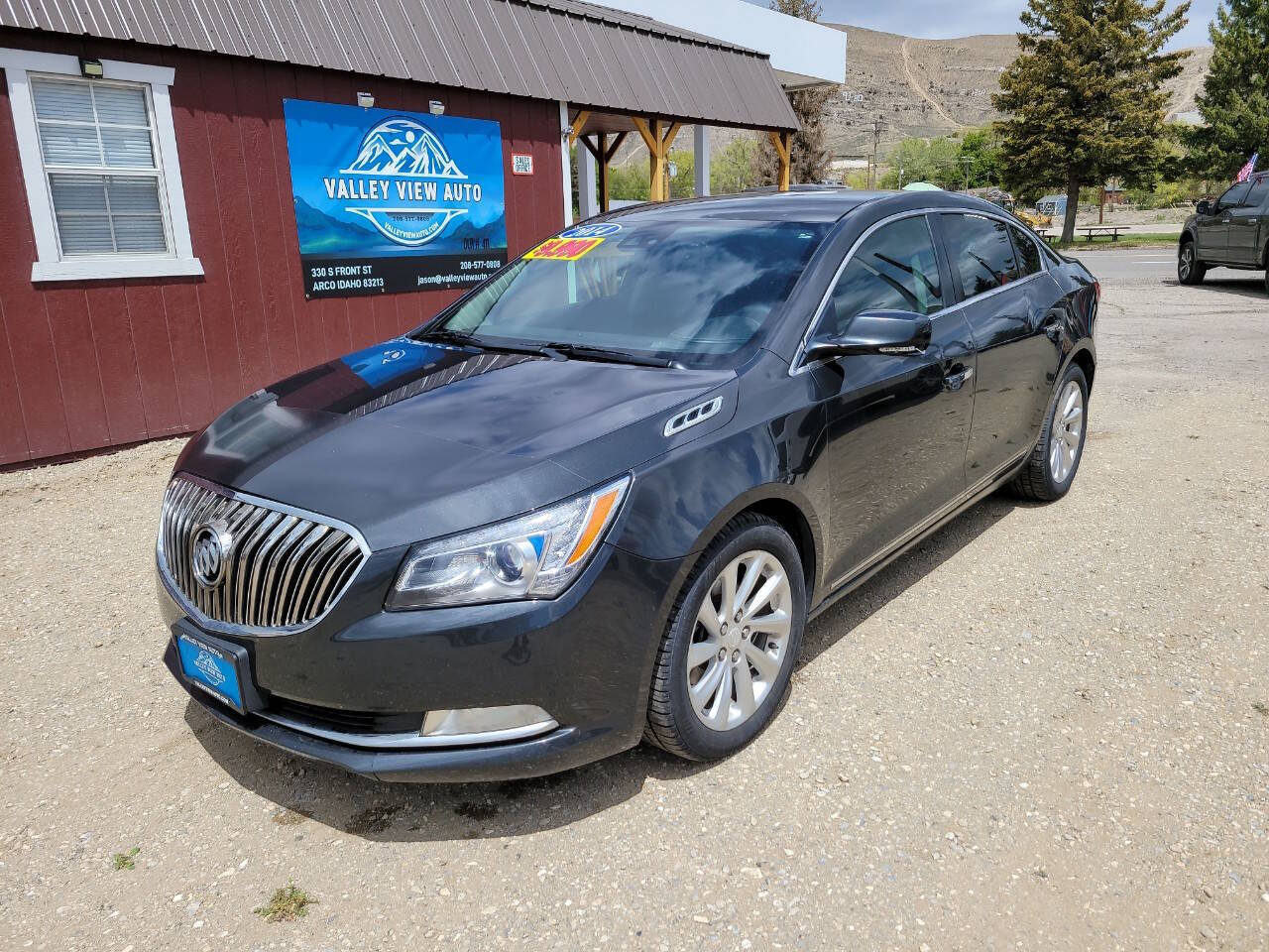 Black 2014 Buick LaCrosse Leather Leather 4dr Sedan 2