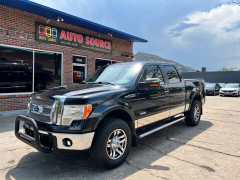 2012 Ford F-150 for sale at Auto Source in Ralston NE
