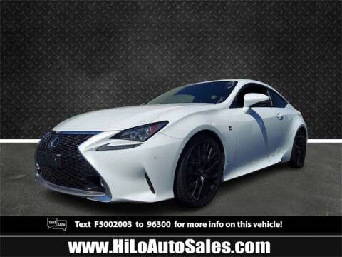 2015 Lexus RC 350 for sale at BuyFromAndy.com at Hi Lo Auto Sales in Frederick MD
