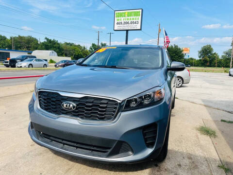 2020 Kia Sorento for sale at Shock Motors in Garland TX