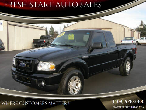2011 Ford Ranger for sale at FRESH START AUTO SALES in Spokane Valley WA