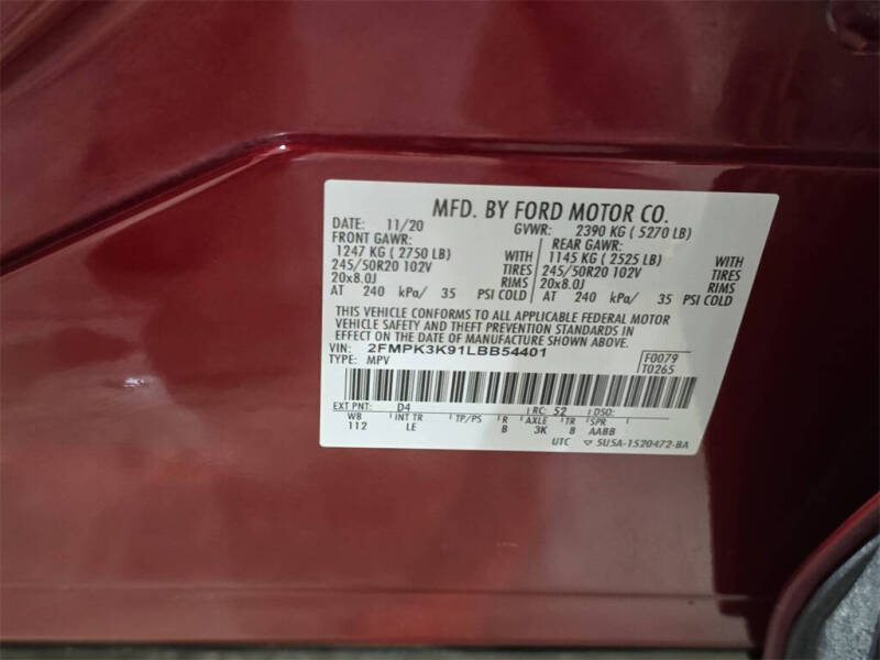 2020 Ford Edge Titanium