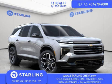 2025 Chevrolet Traverse for sale at Pedro @ Starling Chevrolet in Orlando FL