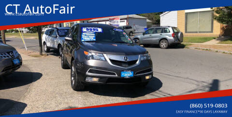 2010 Acura MDX for sale at CT AutoFair in West Hartford CT