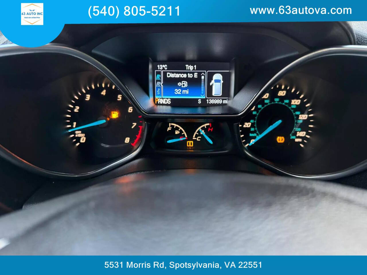 2014 Ford Transit Connect for sale at 63 Auto Inc in Spotsylvania, VA