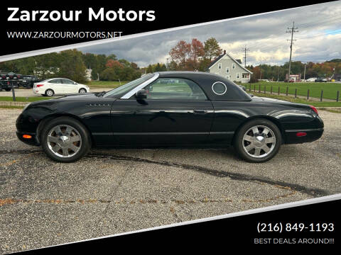 2002 Ford Thunderbird for sale at Zarzour Motors in Chesterland OH