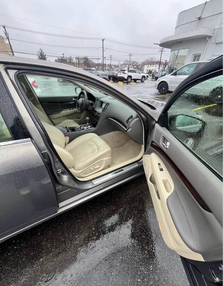 2012 INFINITI G37 Sedan for sale at One Stop Auto Sales NYC in Valley Stream, NY