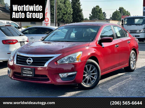 2015 Nissan Altima for sale at Worldwide Auto Group in Auburn WA