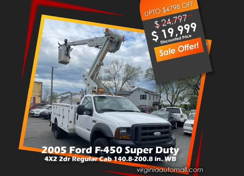 2005 Ford F-450 Super Duty for sale at Virginia Auto Mall in Woodford VA