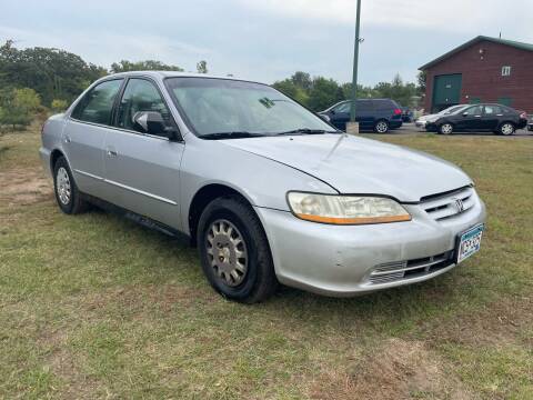 2001 Honda Accord for sale at H & G AUTO SALES LLC in Princeton MN