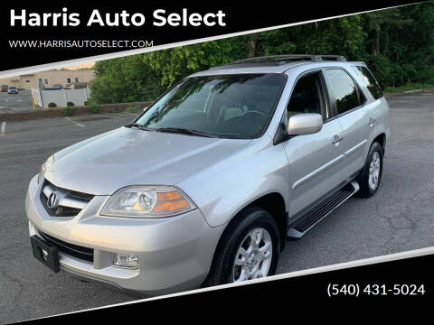 2005 Acura MDX for sale at Harris Auto Select in Winchester VA