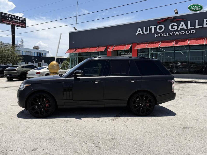 2016 Land Rover Range Rover HSE