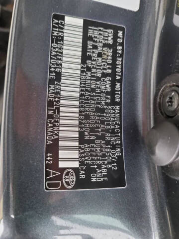 2012 Toyota Corolla
