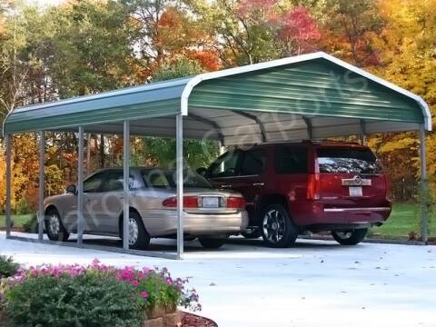 2023 Carolina Carport 18' x 20' X 6' for sale at Jim's Motors - Standard Inventory in Newton KS